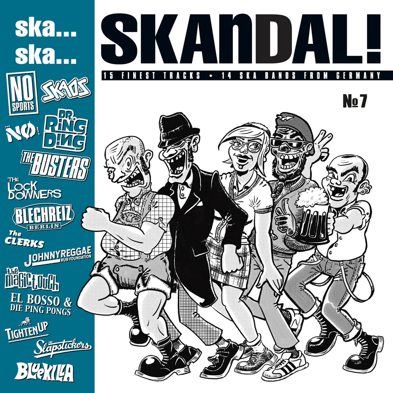 Der Kult geht weiter ! SKA.. SKA.. SKANDAL No. 7 als LP und CD