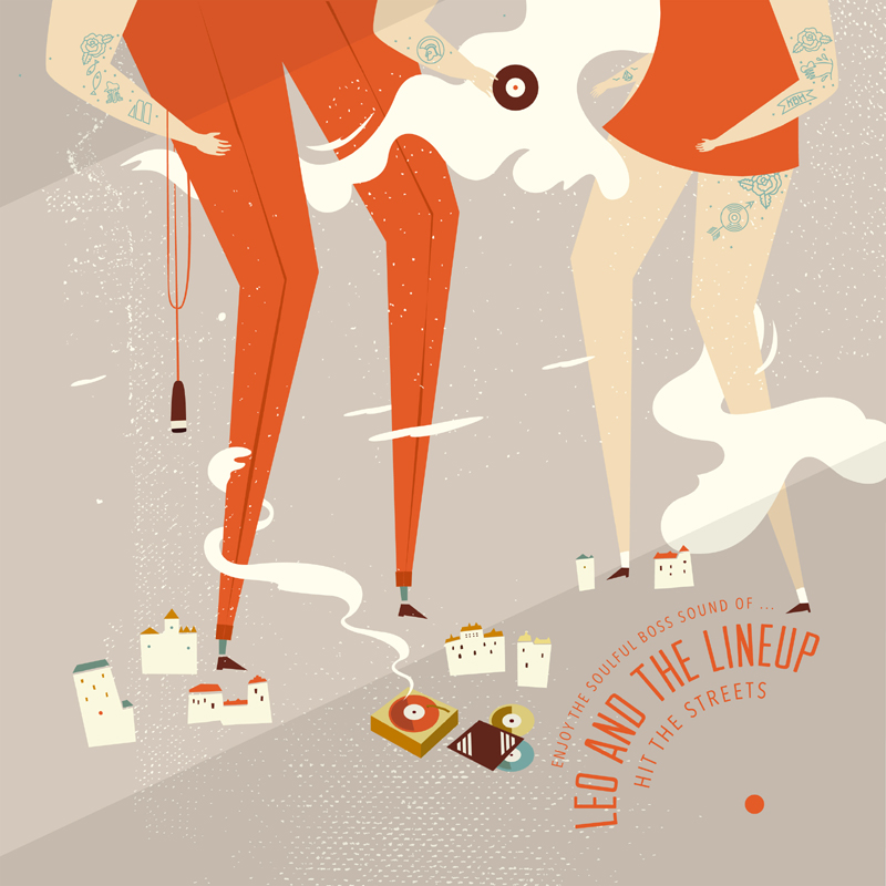 Pork Pie Leo & The Lineup - Hit The Streets CD Leo & The Lineup - Hit The Streets