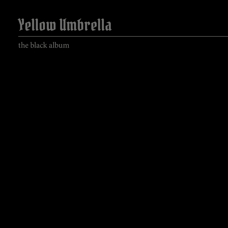 Pork Pie Yellow Umbrella - The Yellow Album CD