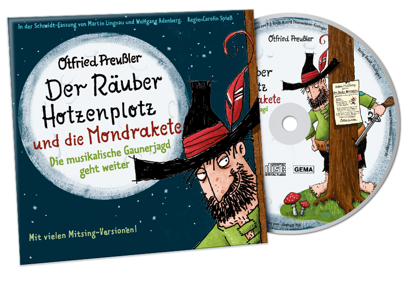 "Der R&auml;uber Hotzenplotz und die Mondrakete" CD