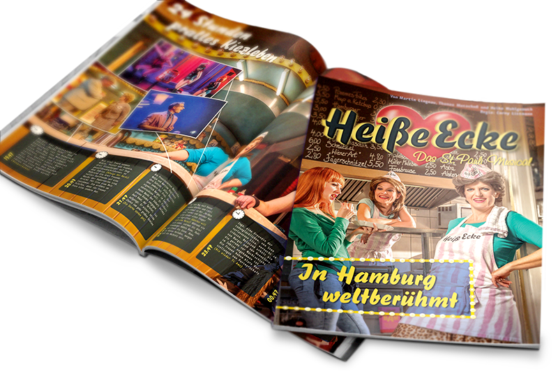 "Hei&szlig;e Ecke" Programmheft