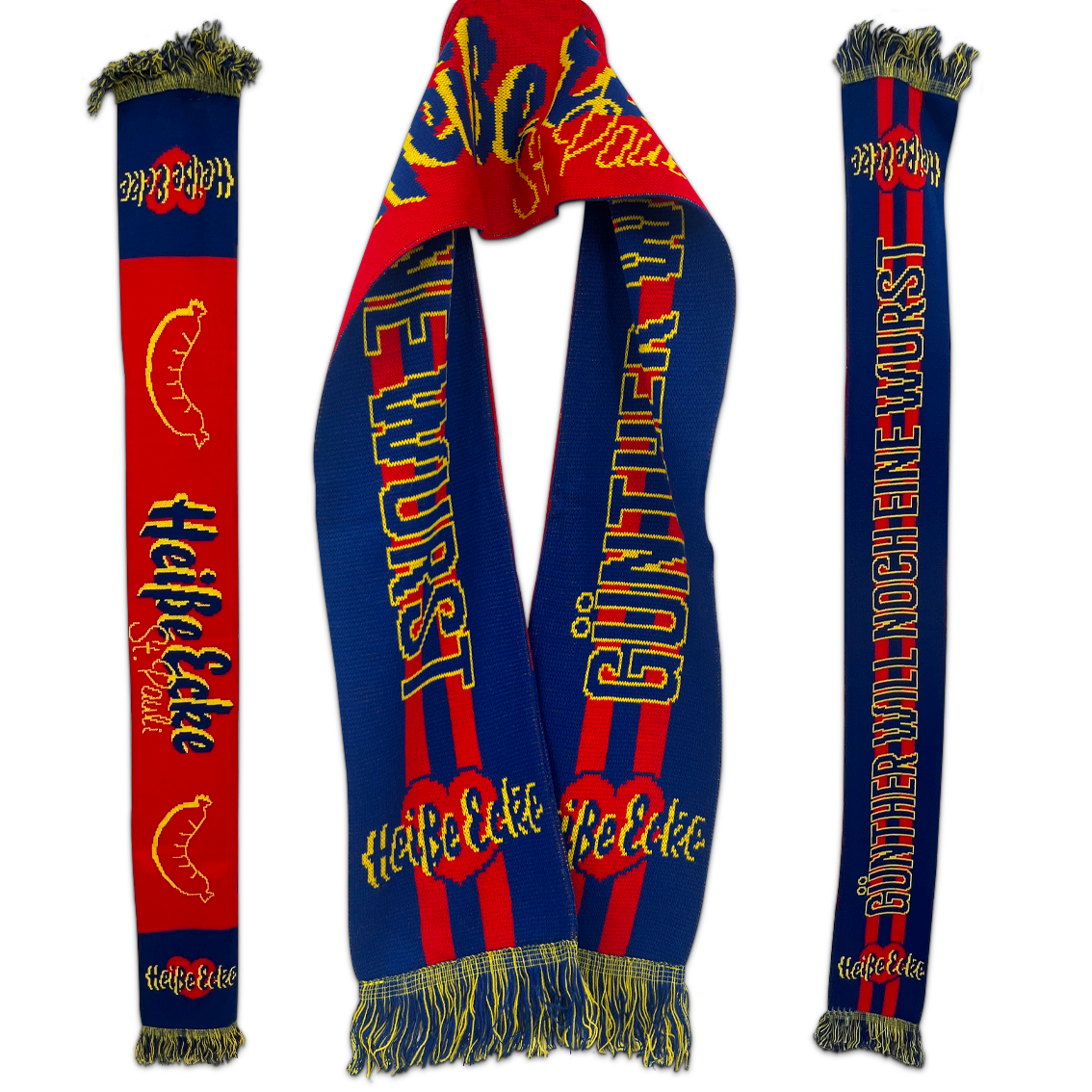 Schal "G&uuml;nther will noch eine Wurst"