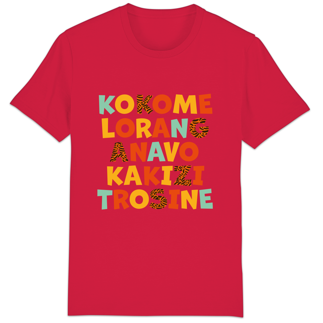 Shirt "Kokomeloranganavokakizitrosine"