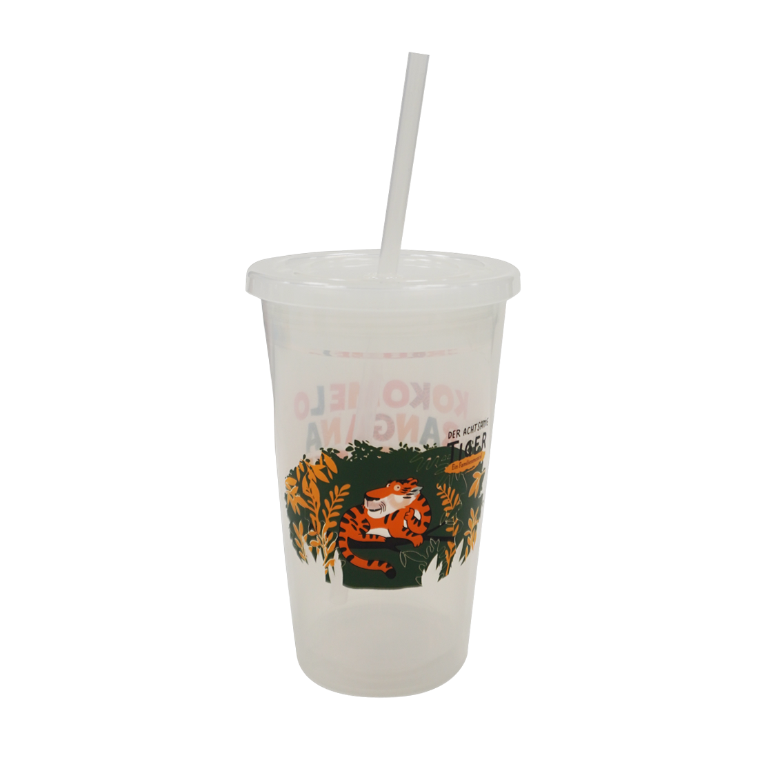 &bdquo;Der achtsame Tiger"-Trinkbecher