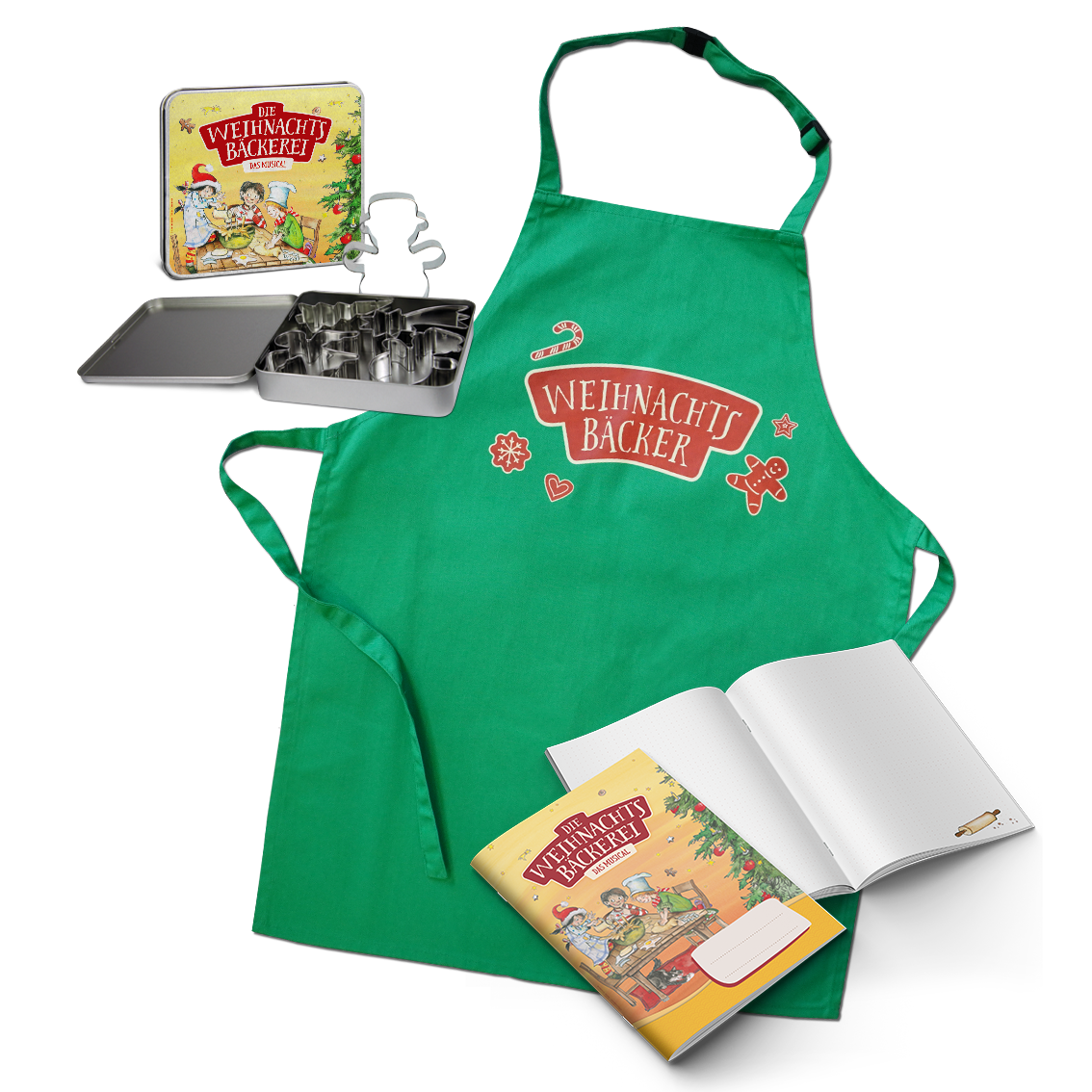 &bdquo;Die Weihnachtsb&auml;ckerei&ldquo; B&auml;cker-Set